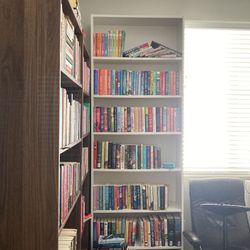 White IKEA Billy Bookshelf 