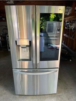 LG refrigerator INSTAVIEW