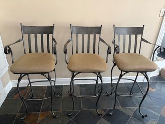 Tall metal  Barstools