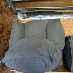 giant lounger with ottoman