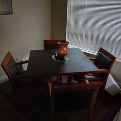 Dinning Room Table (Top Is Chalk Board) 