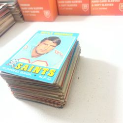 Some Late 60s  mostly early 70s football cards