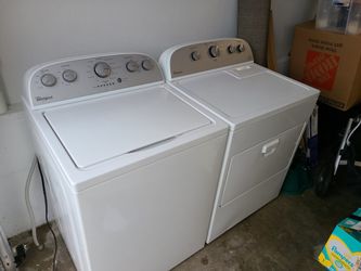 Whirlpool Washer & Dryer - Works Great! Only 2 years old!