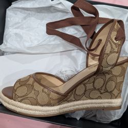 Brand New Coach Wedges