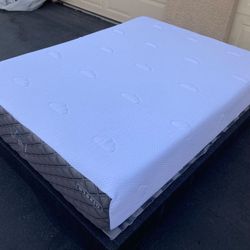 Full Puffy Lux Hybrid Mattress