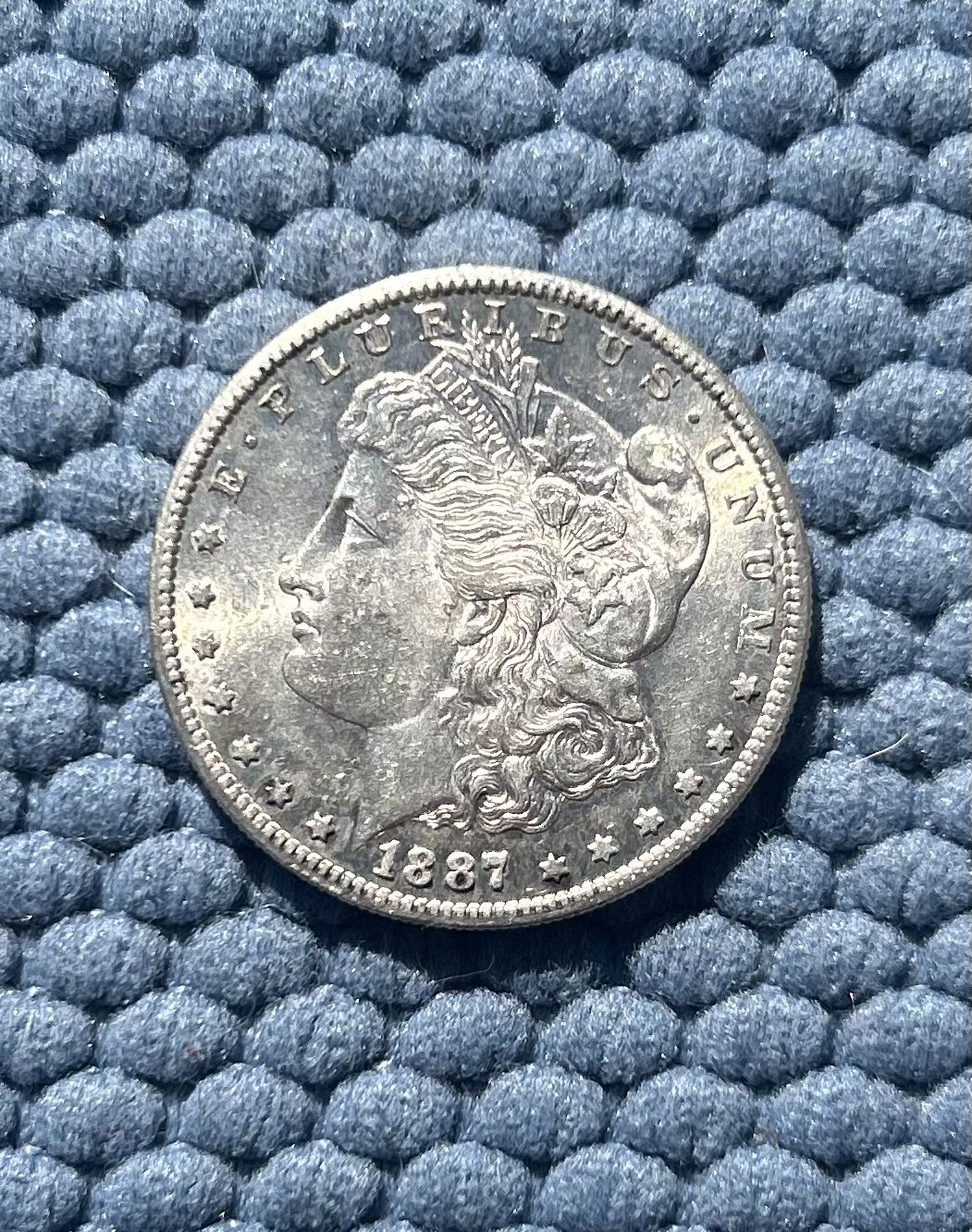 1887 S Morgan Silver Dollar 