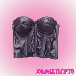 💕Black Design Corset/ Bra Top💕