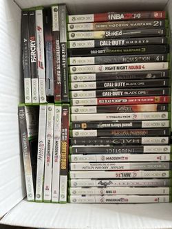 Xbox 360 Game Lot
