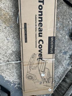 New 4-Fold Tonneau Cover w/LED Lights 2014-2018 Models GMC/CHEVY,Sierra/Silverado