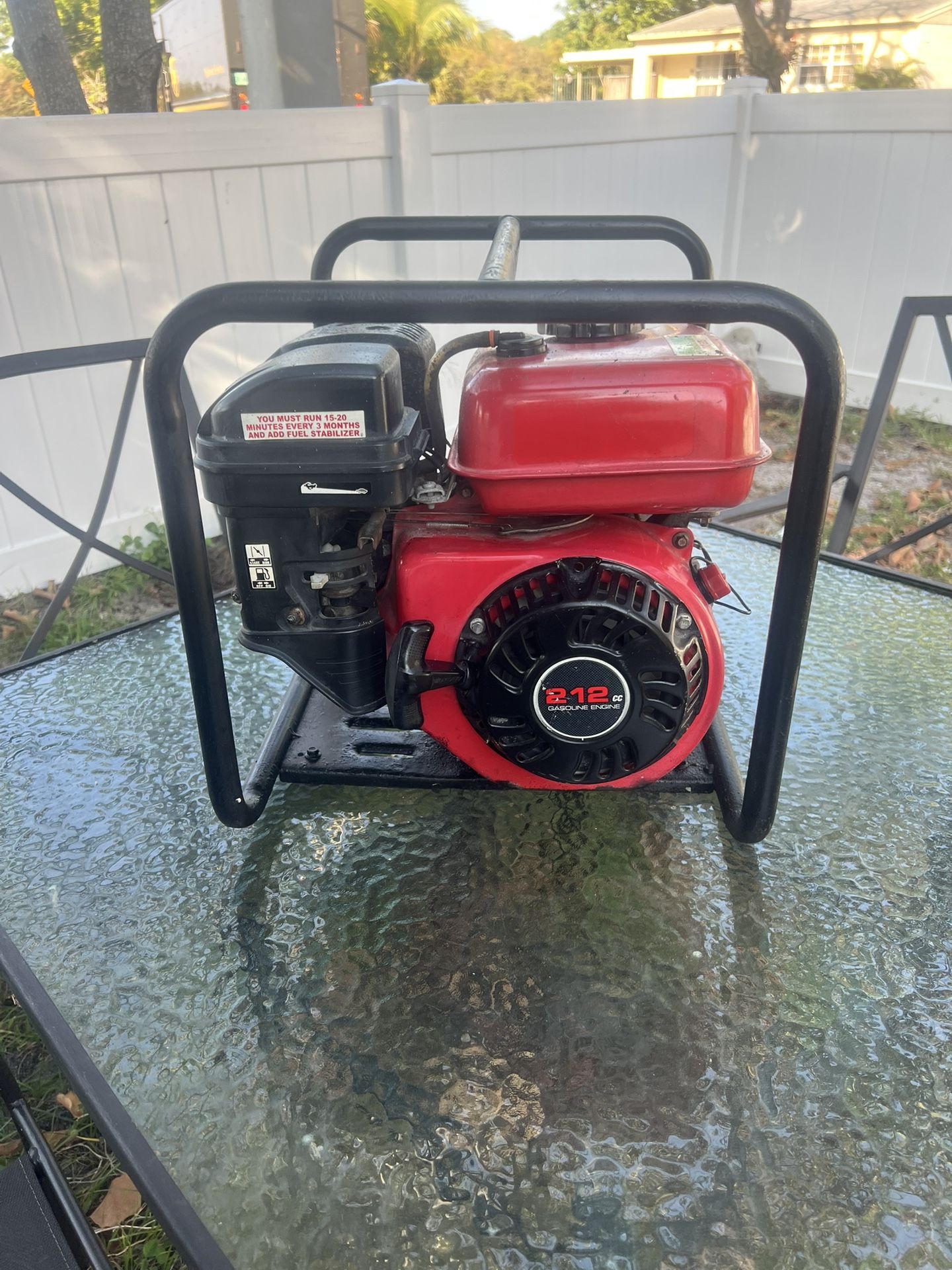 Water Pump Trash Pump And Garden Pump Works Fine