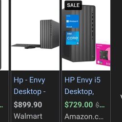 HP ENVY TEO1-4XXX  I5 12 GB RAM 1TB MEM