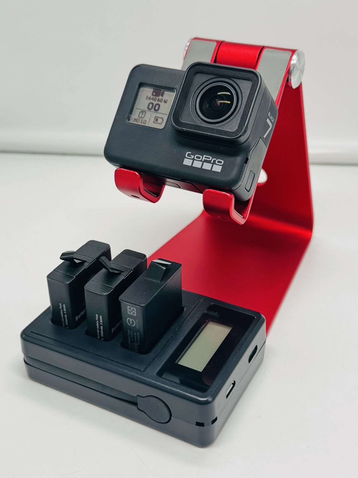 GoPro Hero7 BLACK 12MP 4K Action Camera BATTERY BUNDLE