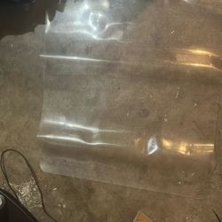 Desk Clear Plastic Mat