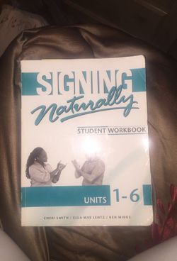 Asl signing naturally units 1-6 2 disk