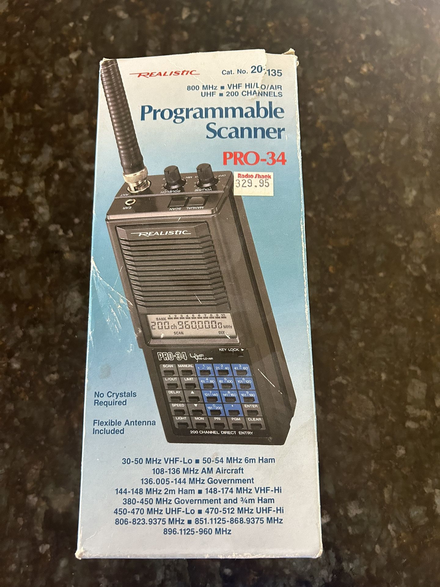 Realistic PRO-34 Programmable Scanner