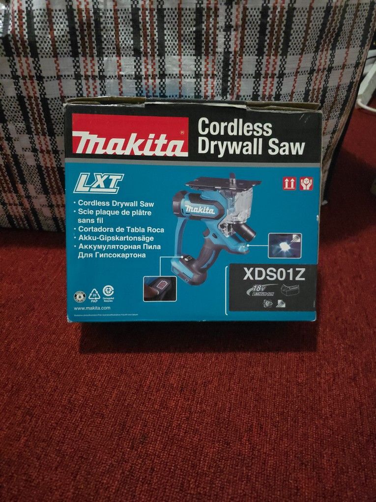 🛠️ Brand New Makita Cordless Drywall Saw – Model XDS01Z –