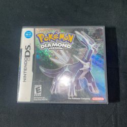 Nintendo DS Pokemon Diamond Case & Manual Only No Game