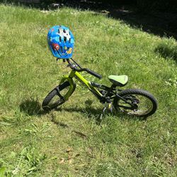 Kids’ 16” Bicycle w/ Helmet