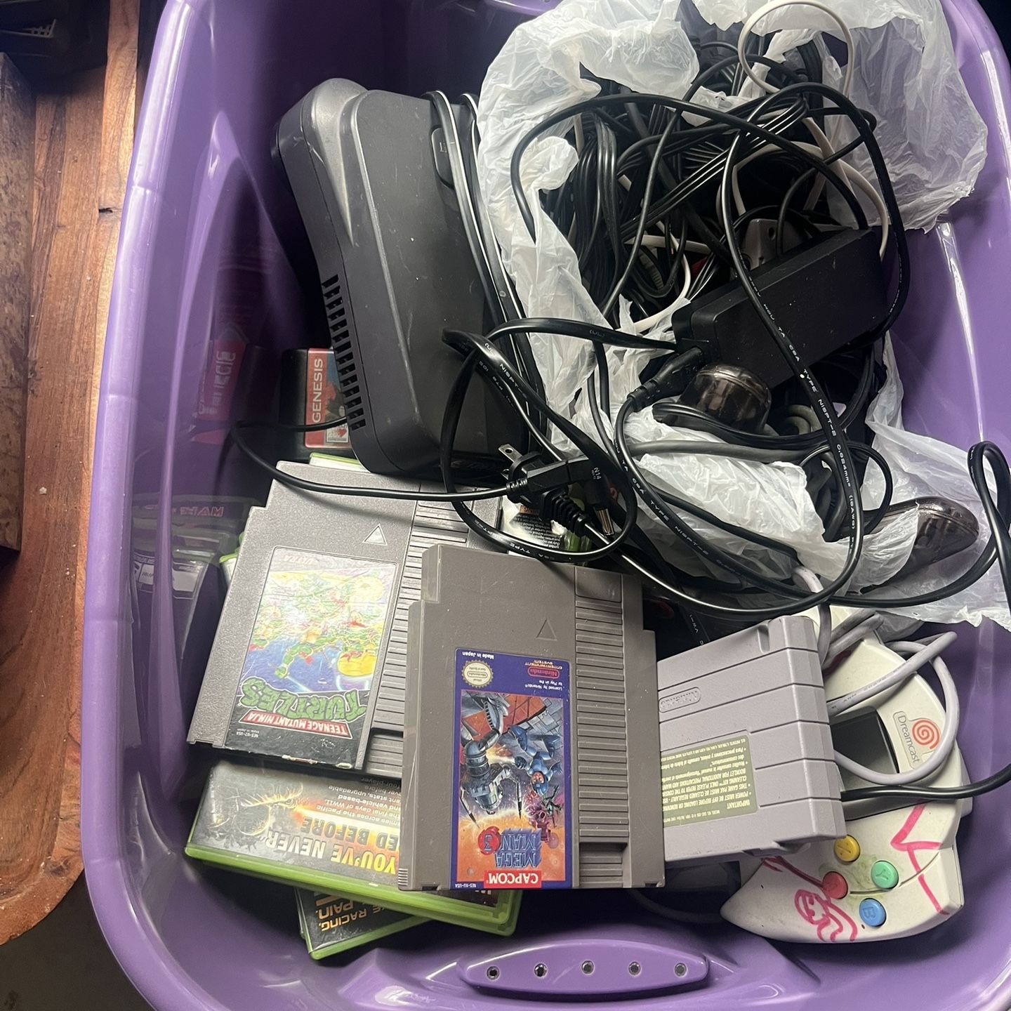 Old Video Games And Accessories 