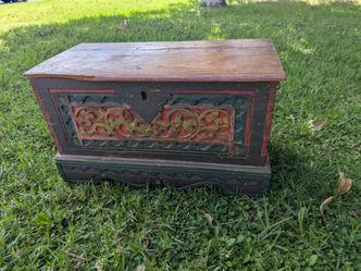 Wood Treasure Chest