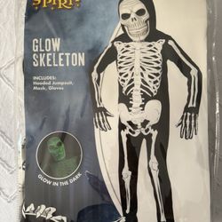 Glow Skeleton Costume 