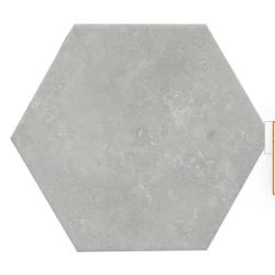 Sterling Hexagon Gray Tile