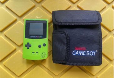 Nintendo Game Boy Color with Carrying Case