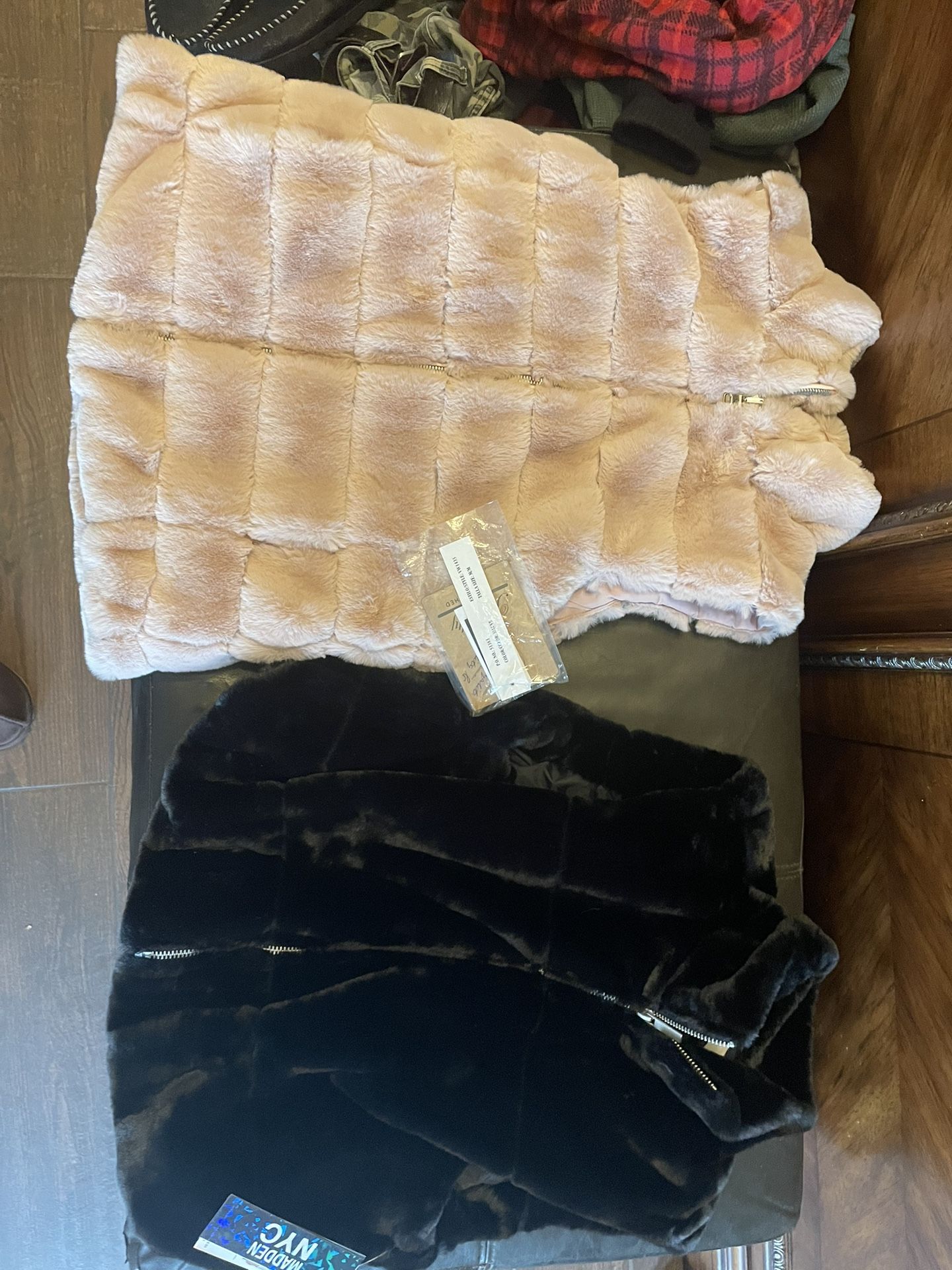 NWT Women’s Fur Vests