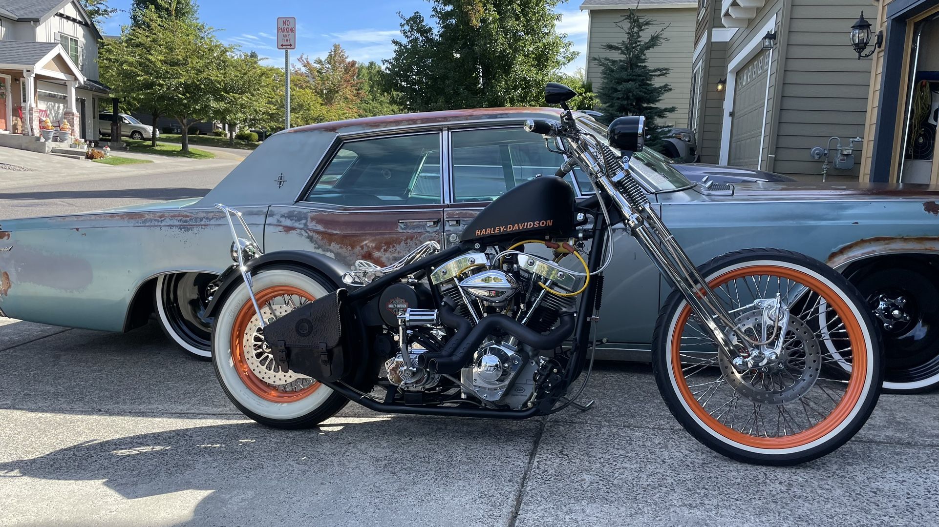Harley Hardtail Bobber