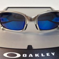 Vintage Oakley Sunglasess X-Squared X-Metal Titanium Sunglasses – Blue Iridium