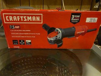 Craftsman Angle Grinder