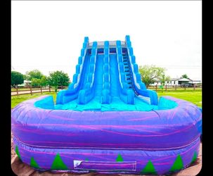Waterslide 20 to 22ft tall double slide