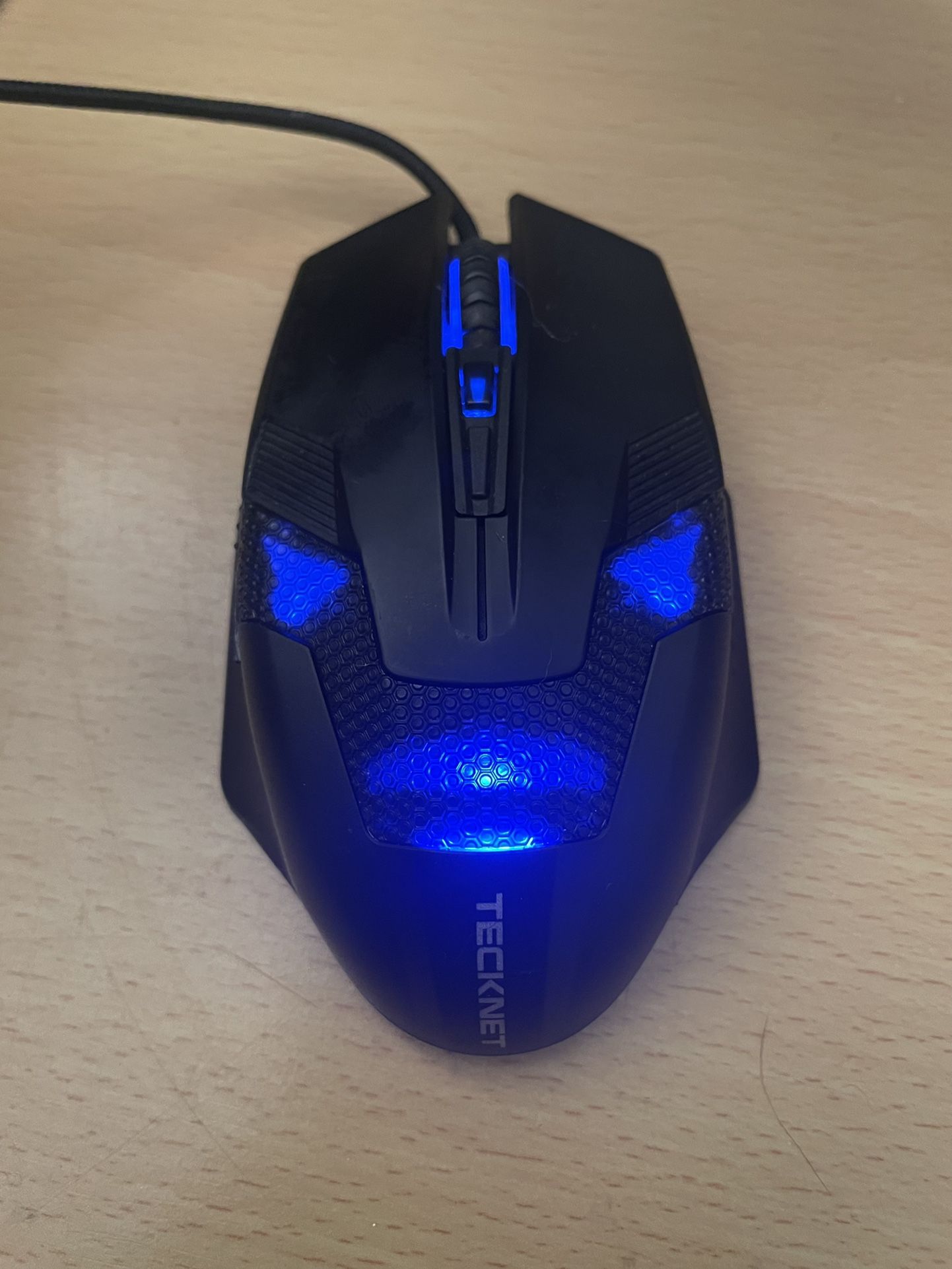 TECKNET Wireless Gaming Mouse with USB Nano Receiver, 2.4ghz Up to 4800DPI, Wire