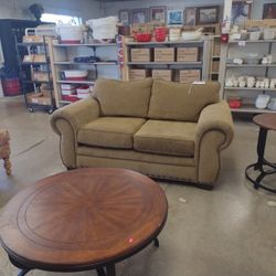 Camel Color Loveseat