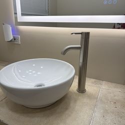 Sink and Faucet