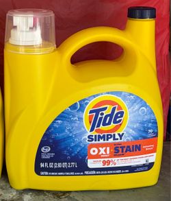Tide simply Oxi Stains 94 OZ 70 Loads