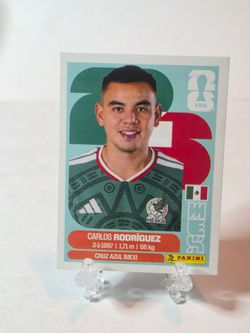 Panini FIFA World Cup 2026 Carlos Rodríguez Sticker MEX 9