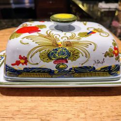 Brolli Italian Ceramic Butter Dish