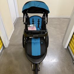 New Baby Trend Expedition Race Tec Plus Jogger Jogging Stroller Adjustable Handles