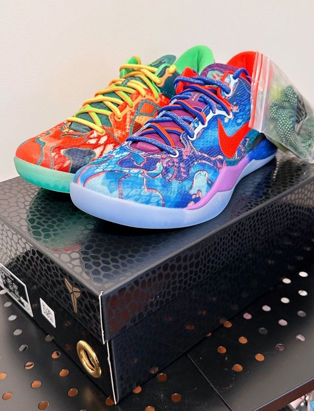 Nike Kobe 8 Protro "What The Kobe" Anti-slip wear-resistant low-top basketball shoes for men and women