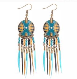 Lovely boho chic earrings