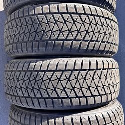 245 55 19 Bridgestone Blizzak DM-V2 winter tires