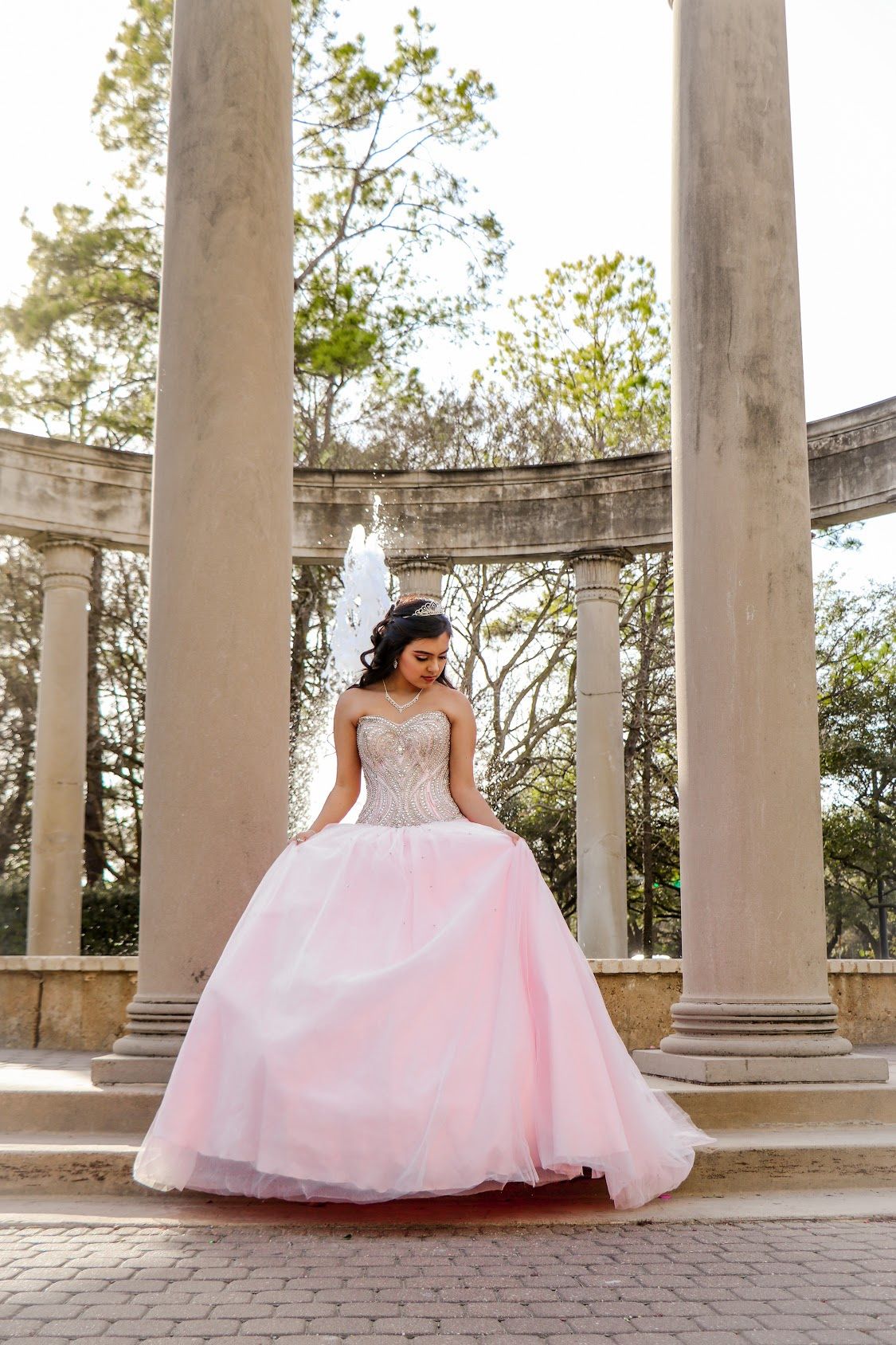 Pink Quinceanera Dress Or Sweet 16 Dress 