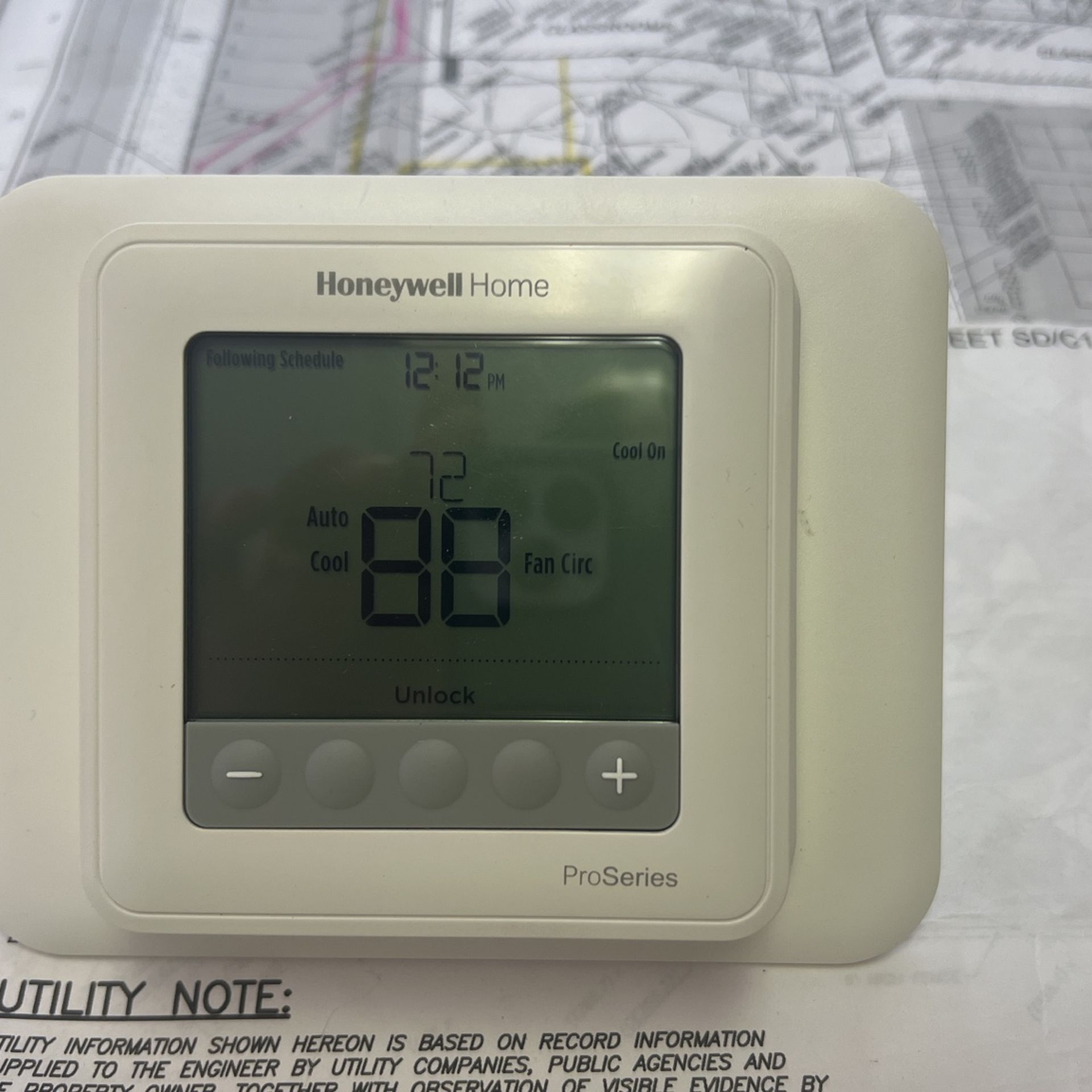 Honeywell Home Thermostat