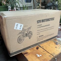Unopened Kids Motor Bike