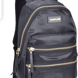Mzipline Smell Proof Backpack Bag-Odor Proof-Water Resistant Daypack School Bookbag with Activated Carbon Lined for Men & Women Travel (Black)