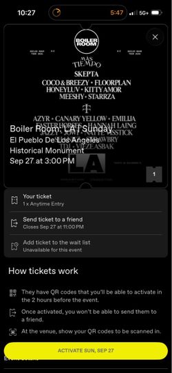 Boiler room LA