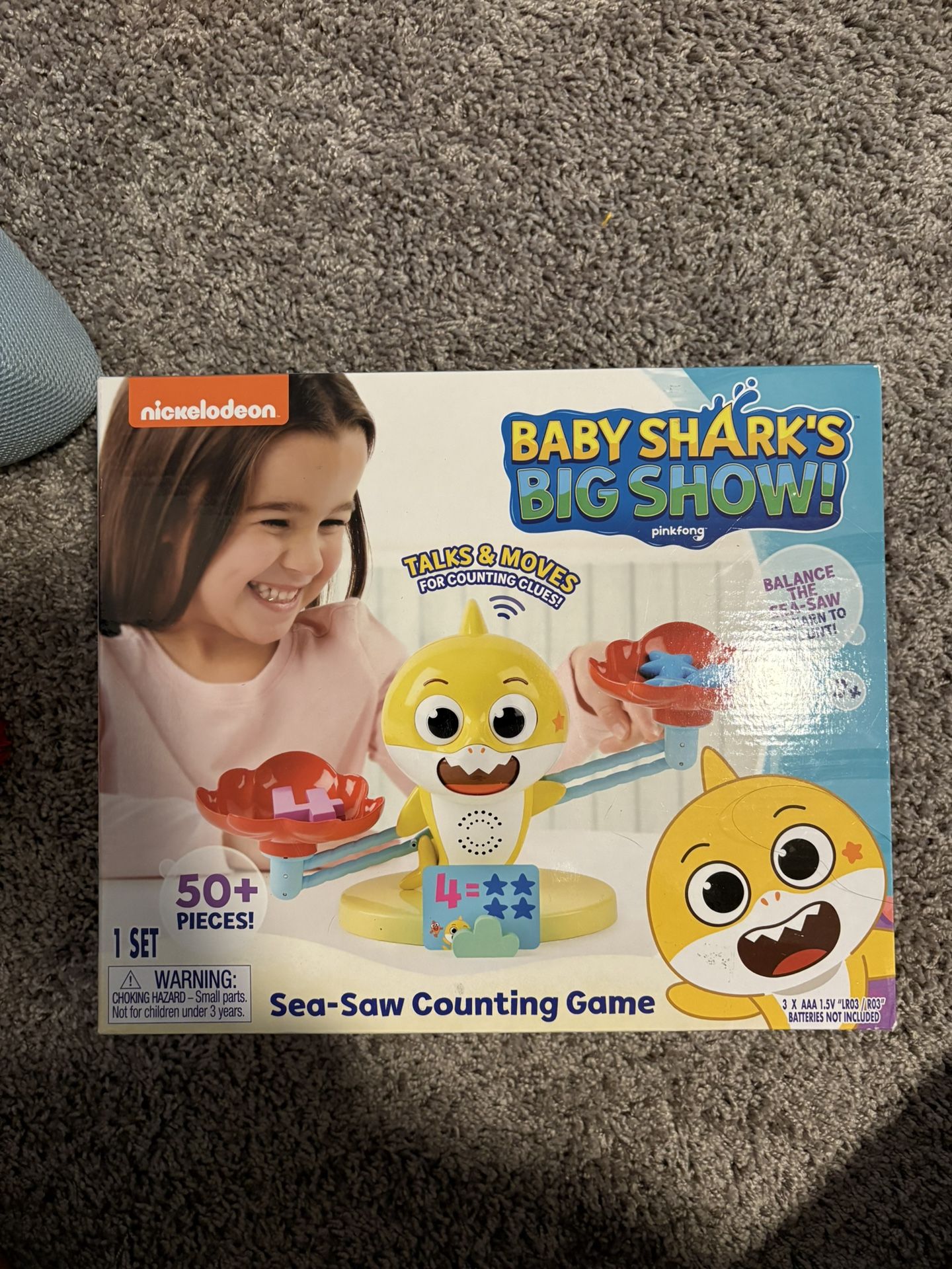 Baby shark counting game