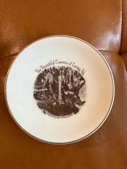 Vintage Luray Caverns Ring Dish