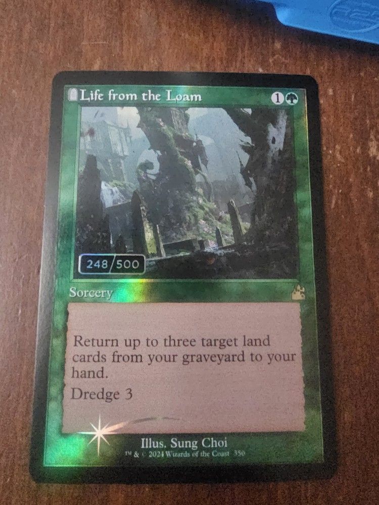 Magic The Gathering Life From The Loam Serialized